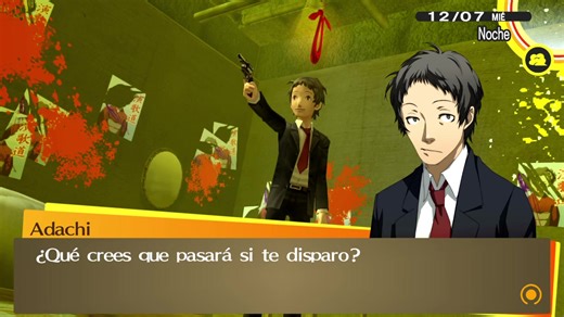Adachi se vuelve loco en Persona 4 Golden