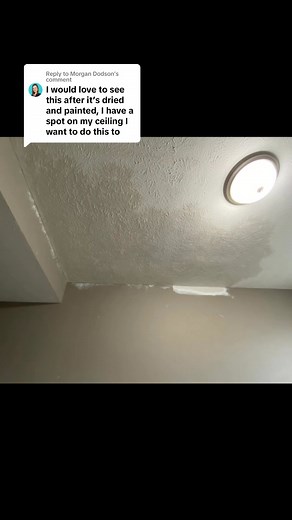 Replying to Dodson ceiling texture patches already painted#... | Drywall Best Tips | Facebook
