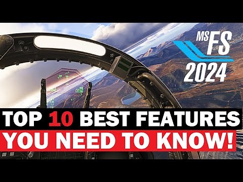 MSFS 2024 BEST FEATURES YOU NEED TO KNOW! Microsoft Flight Simulator 2024 Gameplay ULTRA SETTINGS