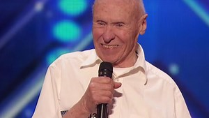 Old Man Sings Metal Song on America's Got Talent