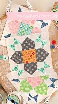 Quilted Farm Girl 💗 Another Month of Lori Holt Blocks Complete! 🧵