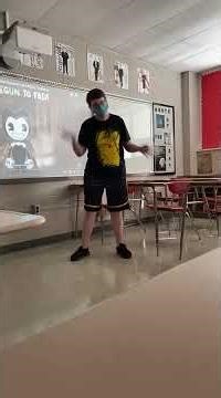 brony dances to build our machine in the front of the glass like a complete idiot