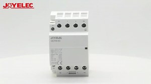 JOYELEC Din Rail Household Contactor Switch AC 2P 4P 25A 63A 2NO 230V 2NO2NC 230V