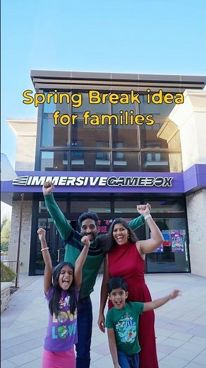 Spring Break fun, but make it interactive 🎮✨#immersivegamebox
