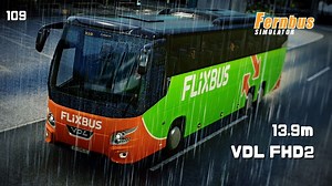 长途客车模拟 VDL FHD2 13.9米新车试驾 FBS