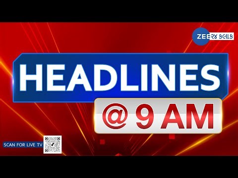 ZEE 24 Kalak Headlines @9:00 AM | 24-5-2025 | Weather Forecast Today | Gujarat | Latest News