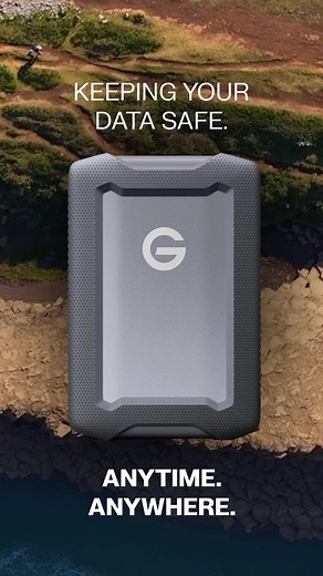 Build for the wild. G-DRIVE ArmorATD has your back no matter the terrain 🚵🏜️ Learn More Now: https://bit.ly/490QFCp | G-Drive