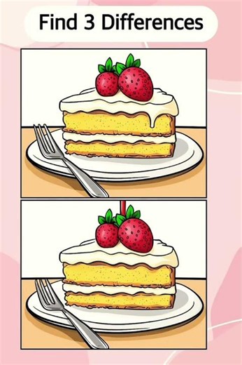 Only Genius Can Find 3 Differences 😲🧠 #quiz #challenge #puzzle #puzzlegame