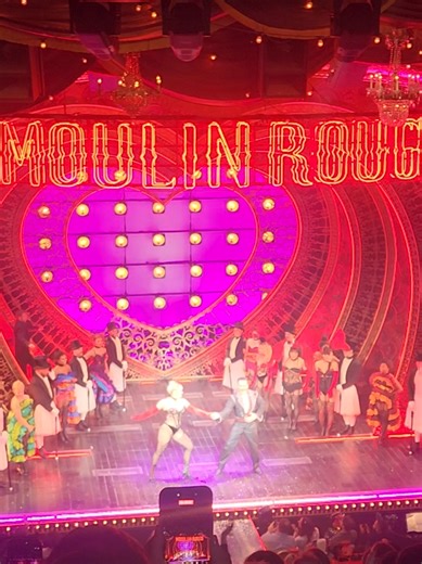 Still mesmerized by Moulin Rouge on Broadway ✨ The music, the costumes, the energy pure magic from start to finish. An unforgettable night in NYC. #newyork #luxurylife #romance #moulinrouge #broadwaymusicals