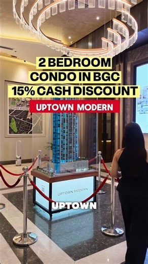 2 BEDROOM CONDO IN UPTOWN MODERN, BGC #BGC #uptownmodern #property