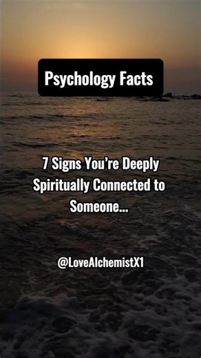 7 Signs You Are Deeply Spiritually Connected to Someone. #shorts #psychologyfacts #subscribe