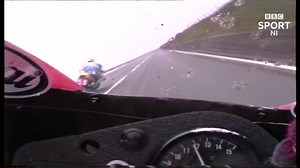 🏁 Ride on-board with the 'King of the Mountain' Sit back, relax and watch Joey Dunlop lap around the Isle of Man TT course on a Honda RC45 in rare footage from 1996 ➡️ bbc.in/2MWo5Eu #BBCBikes | BBC Bikes