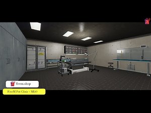 Pet Clinic MLO FiveM | FiveM Pet Shop Mlo #fivem #pets