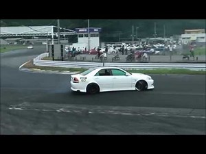 日光サーキット ＪＺＸ１１０でドリフト