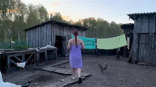 В баню