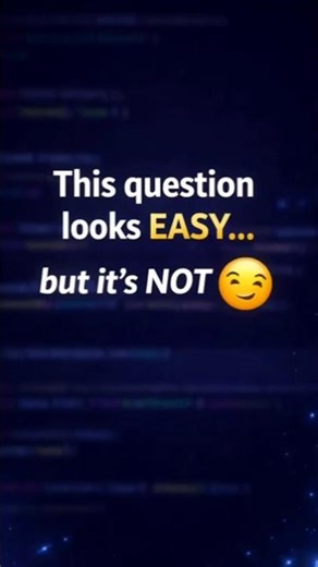 This question looks EASY… but it’s NOT 😏