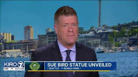 VIDEO: Sue Bird Statue unveiled outside Climate Pledge Arena