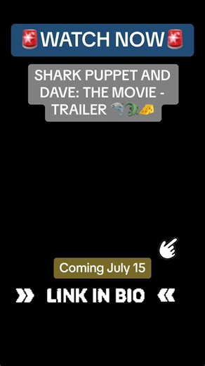Shark puppet and Dave: The Movie premiers on JULY 15!!! BE SURE TO JOIN IT YEAH AND SUBSCRIBE!!!! #foryou #fyp #movie #foryoupage #sharkpuppet #yeah #cheese