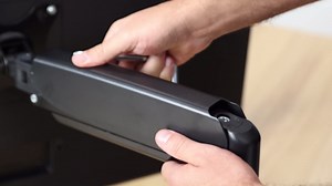 Mount-It! Dual Monitor Desk Mount – Full Motion Gas Spring Arms, Fits 13 to 32 Inch Screens, Holds 17.6 lbs per Arm, Dual Monitor Stand, VESA Mount, C-Clamp & Grommet Base