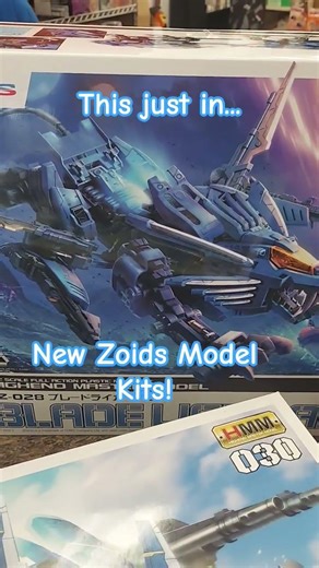 Otaku Dragon Inventory Spotlight - Zoids Model Kits