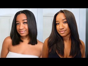 My Hair is Growing So FAST! Silk Press + My Natural Hair Growth Journey 🌱