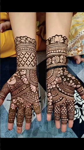 New beautiful half hand mehndi design #halflife #mehndi #like #easy #new #beautiful #like#love#like