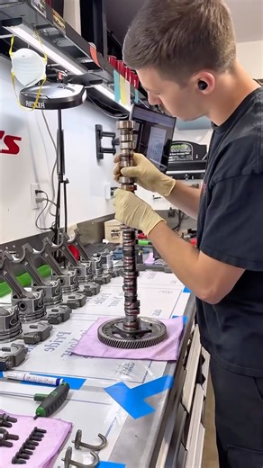 DAVE’S AUTO CENTER Utah - David Bell on Instagram: "7.3 PowerStroke Built Like it’s Surgery"