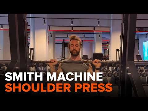 How to Do the Smith Machine Shoulder Press