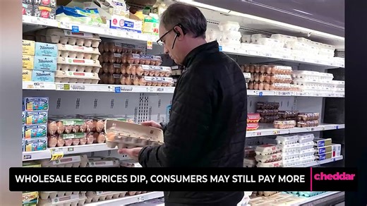 Wholesale Egg Prices Dip, Consumers May Still Pay More
