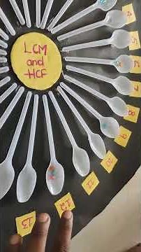 LCM and HCF working model