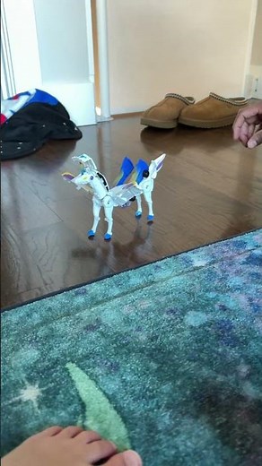 Action Figure Robot Vehicle Unicorn Car Transformer