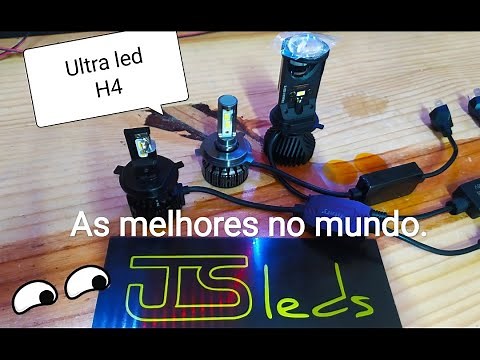 Melhores Ultra LEDs H4 para Moto e Carro.