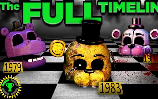 【游戏理论/中字转载】FNAF终极时间线梳理-P1