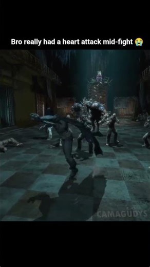 Titan Joker Thug in Arkham Asylum ran out of venom