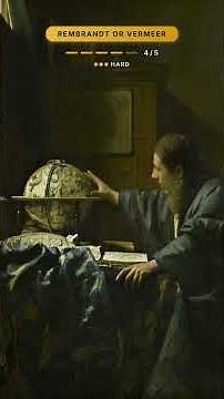 Art Trivia Quiz - Rembrandt or Vermeer?