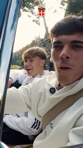 ComoFootball on Instagram: "🇬🇧 | “This city special, my friend. every place gives you something unique. But from my experience, I believe this is one of the best places.” Como 1907 players Alex Valle and Jesús Rodríguez take a vintage Fiat 124 Spider for a spin along Lake Como: a drive that’s as much about friendship as football. The drive leads them to Villa Flori, where the conversation deepens in the villa’s serene lakeside courtyard. Over coffee, they reflect on life between Spain and Ital