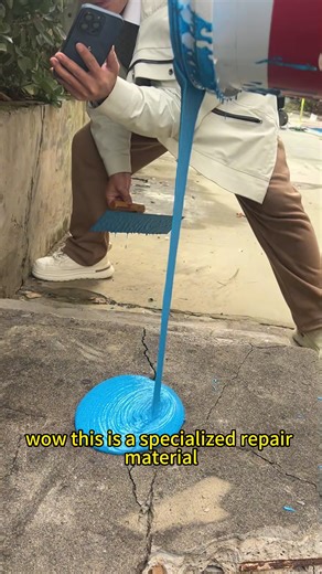 Anti-slip and anti-stain, easy to clean, with it, you don't need to lay tiles either.#floormix #repair #groundrepair #floorpaint #waterproof #foryou #fyp