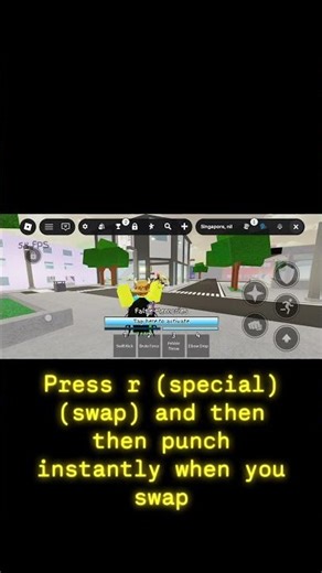 how to do perfect swap with switcher#roblox#jjs