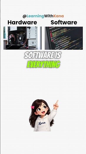 What's the difference of Hardware and Software