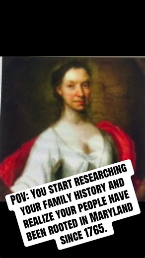 POV: You start researching your family history and realize your people have been rooted in Maryland since 1765. Learning about the Brown family lineage showed me that my ancestors navigated colonial Maryland, survived layered systems, and still built family, stability, and purpose across generations. Seeing my ancestor Edward Brown documented in early Maryland history helped everything click. This story carried forward through my grandmother, Joyce Brown Jones, and my father, Eric Faison—who tau