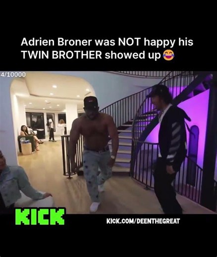 AB’s twin came for the vibes… and accidentally became the main character 😳🔥