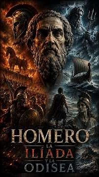 Homero, Ilíada y Odisea #historia #historiaantigua #antropologia #grecia