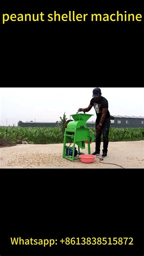 🥜🥜Watch Our Customer’s Peanut Sheller Machine in Action – Powerful & Efficient!#peanutshell