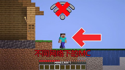 我的世界:不同网络下的MC!2D我的世界玩过吗！