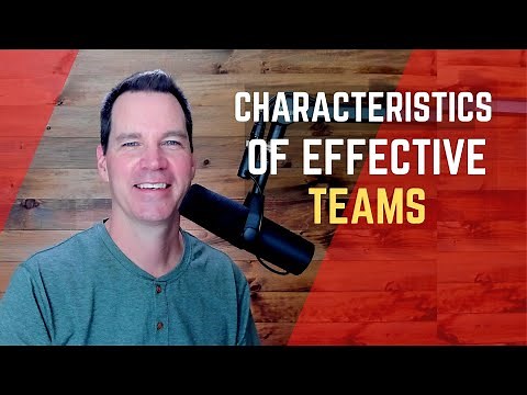 Characteristics of Effective Teams