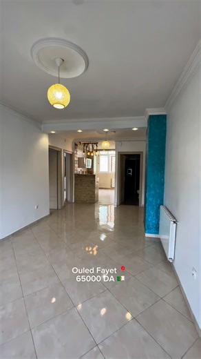 JAD immobilier on Instagram‎: "☎️ 0554232361 — Location Appartement F3 à Alger Ouled Fayet – Grands Vents — ✨ Dans une résidence sécurisée Résidence Ghizlane, bel appartement F3 sans meuble situé au RDC, d’une superficie de 74 m², avec une double façade offrant une excellente aération 🌬️ et luminosité ☀️. 🏢 Résidence avec agent de sécurité et digicode, à seulement 500 m de Garden City. 🛋️ Agencement moderne, sol en dalle, 1 balcon, chauffage central, 1 climatiseur, cuisine semi-équipée 🍽️. �
