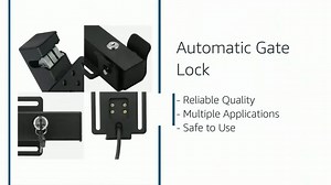 Watch Automatic Electric Gate Lock for Swing Gate Opener,Gate Lock on Amazon Live