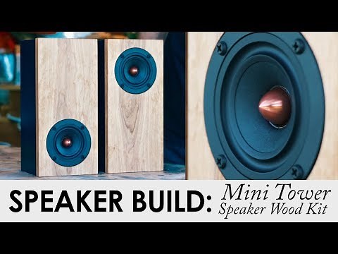 Mini Tower Desktop Speaker Kit | DIY Speaker Kit Build