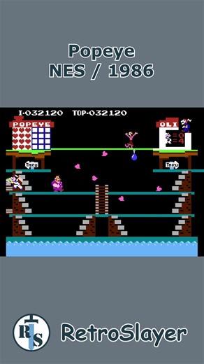 Popeye Gameplay NES