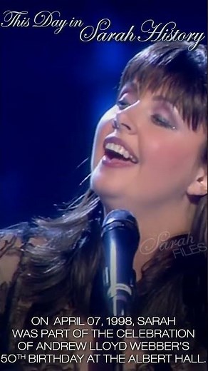 Sarah Brightman - Andrew Lloyd Webber Celebration (1998) #shorts